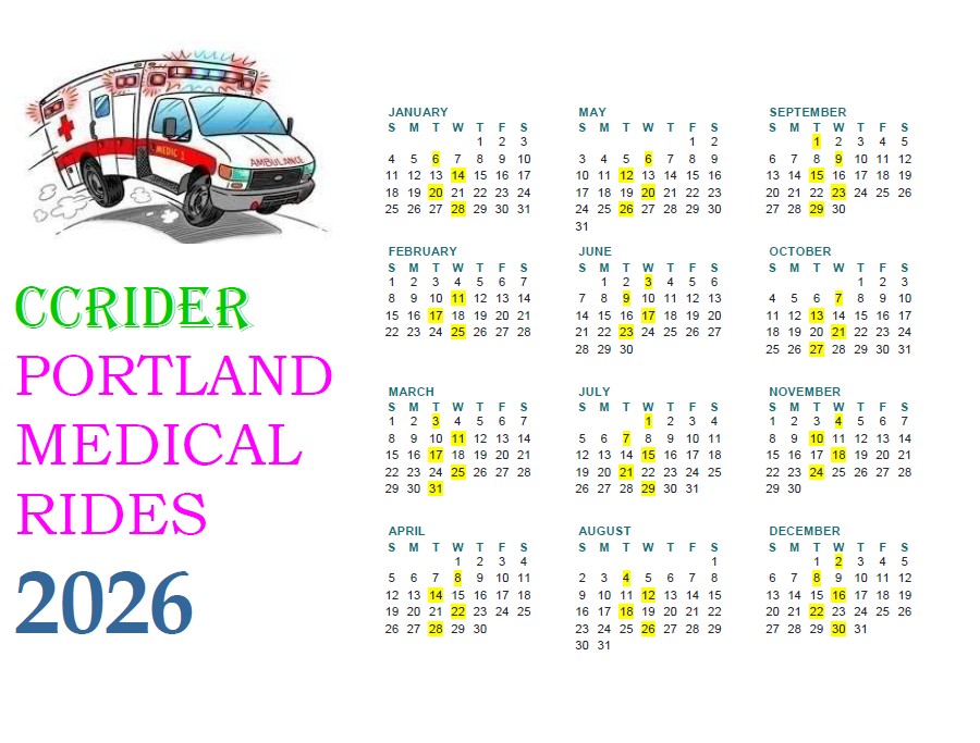 Portland Medical Rides 2